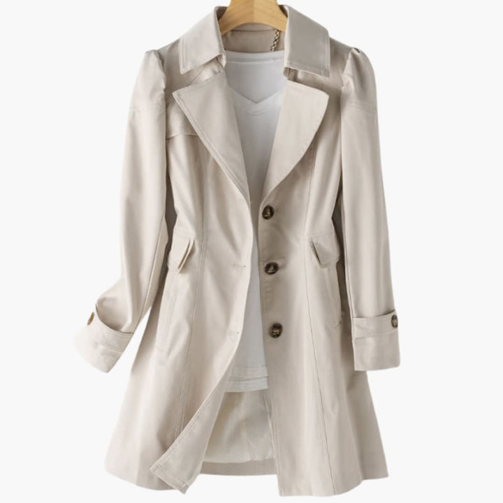 Kapuzen trenchcoat für Damen