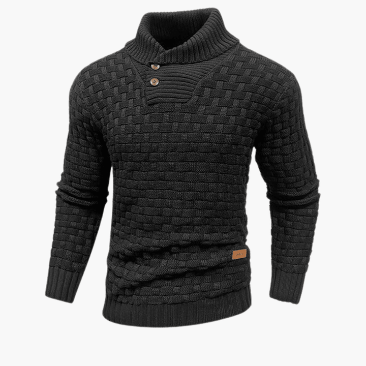 Warmer und stylischer Strickpullover für Herren - SchmiedeMode