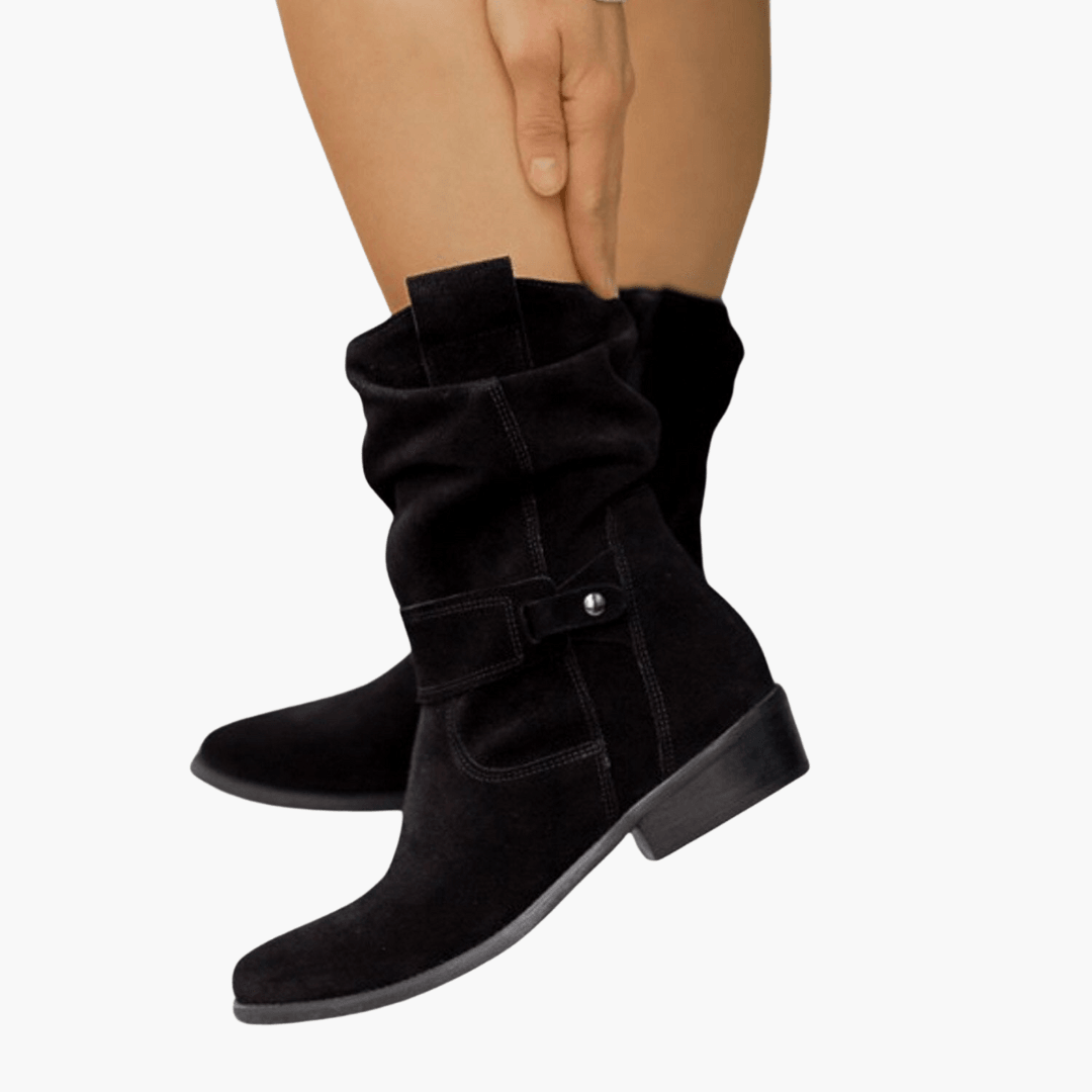 Elegante Stiefel mit bequemer Sohle für Frauen - SchmiedeMode