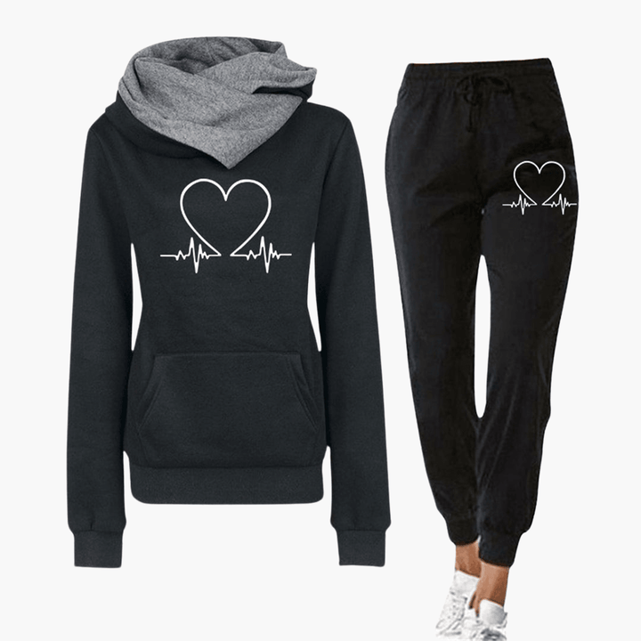 Bequemes Jogging-Set mit Hose für Frauen - SchmiedeMode