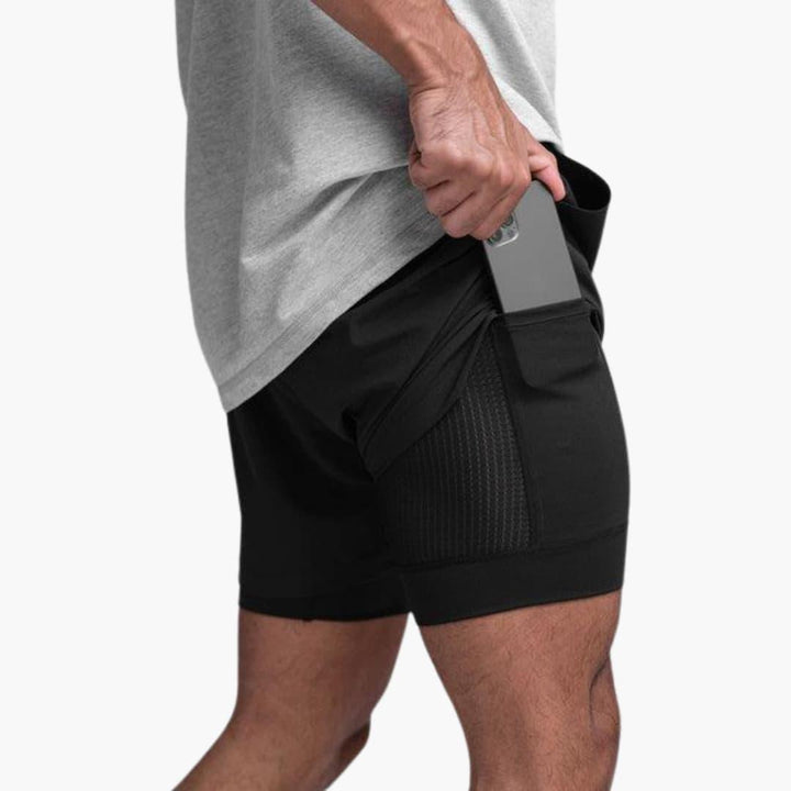 Bequeme Trainingsshorts für Herren - SchmiedeMode