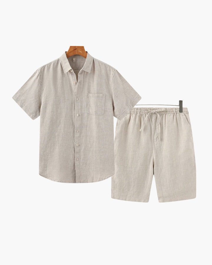 Sommer Co-Ord Set für Herren - Bequemes Freizeit Outfit