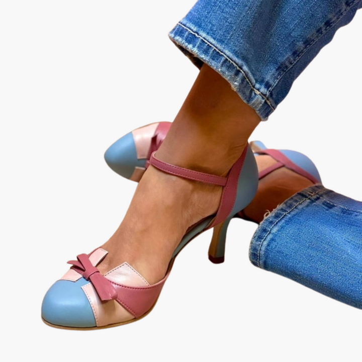 High-Heel Sandalen - Elegant für Damen mit Knöchelriemen