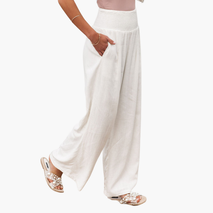 Palazzo Hose für Damen – Weite, bequeme Sommerhose