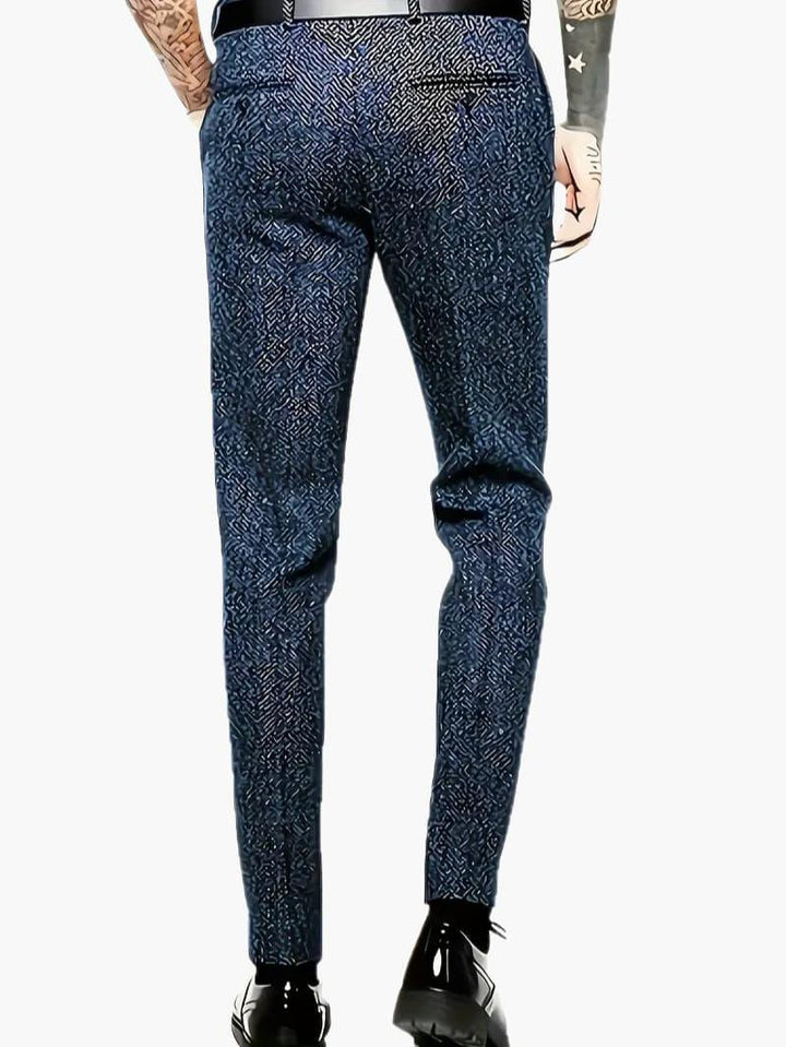 Stilvolle Vintage-Tweedhose für Herren - SchmiedeMode