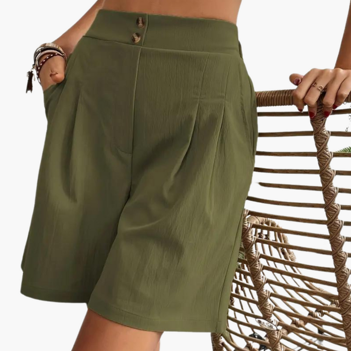Ripp Crop Top mit Plisseerock für Damen – Sommeroutfit
