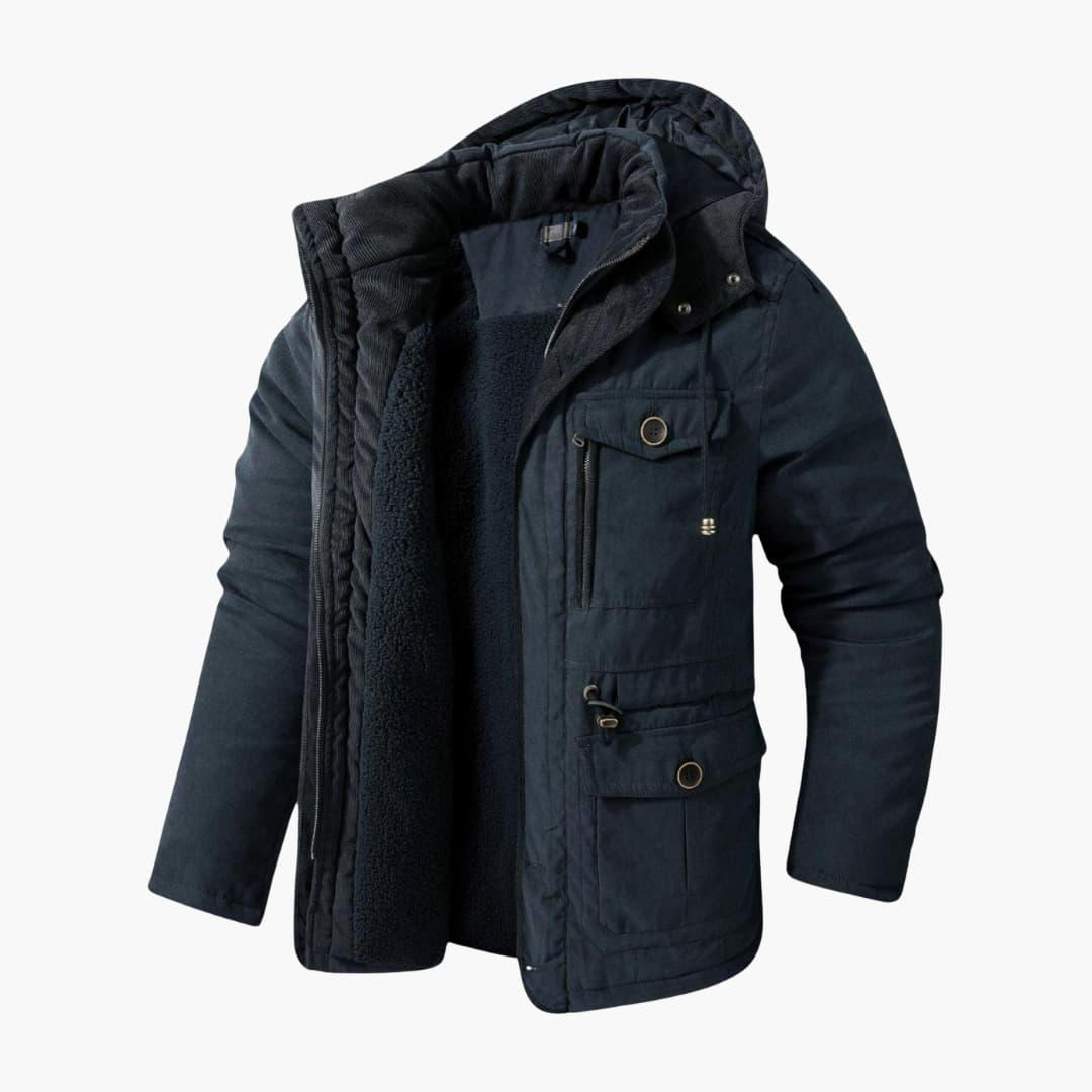 Winddichte Jacke für Herren – Bequem & Stilvoll für Kaltwetter