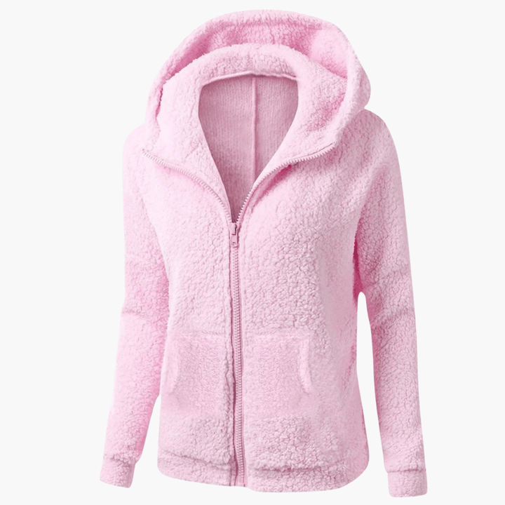 Luxuriöser Damen-Hoodie für lässige Eleganz - SchmiedeMode