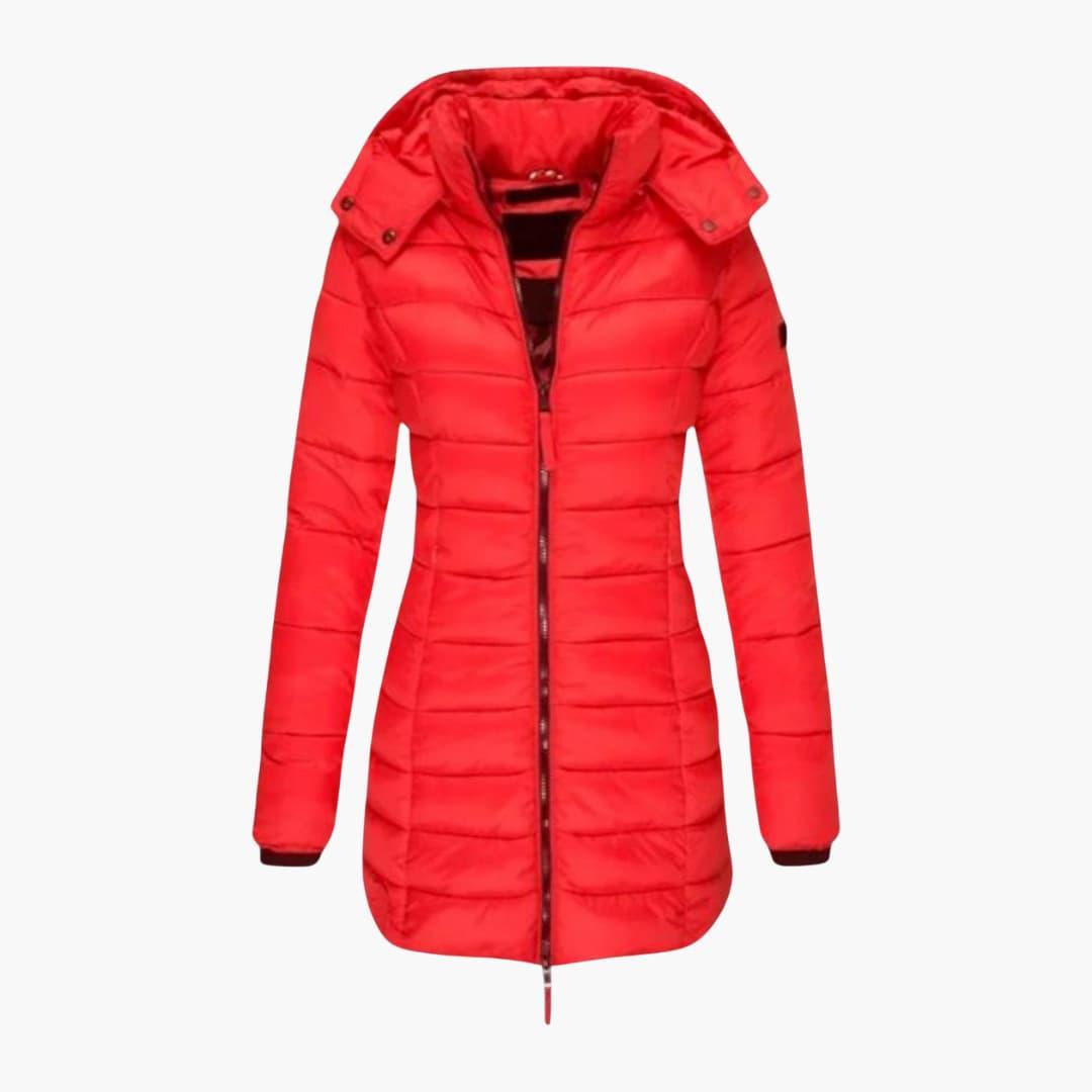 Warm gefütterter Wintermantel für Damen - SchmiedeMode