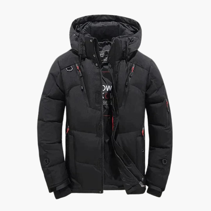 Gesteppt Daunenjacke für Herren