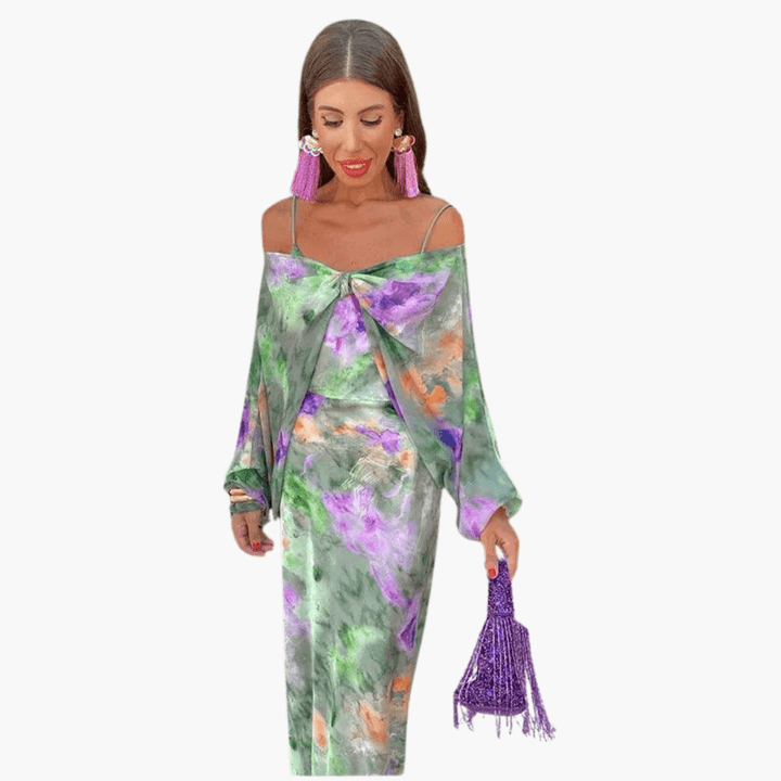 Stylisches Maxi Korsettkleid für Frauen - SchmiedeMode
