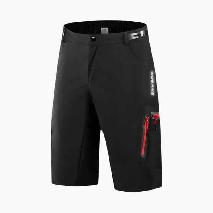 Herren Outdoor Shorts mit Reißverschlusstaschen für Sommer