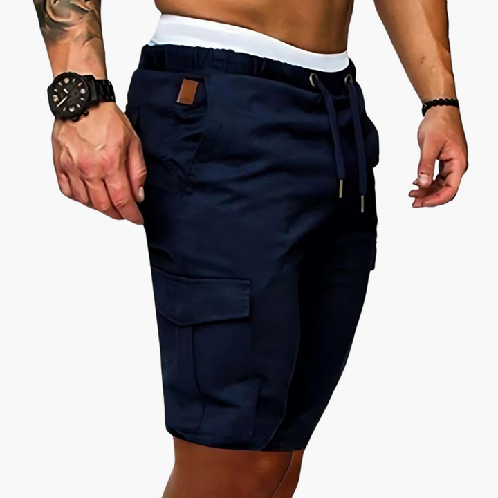 Cargoshorts mit Taschen für Herren - Freizeit Sommerstyle