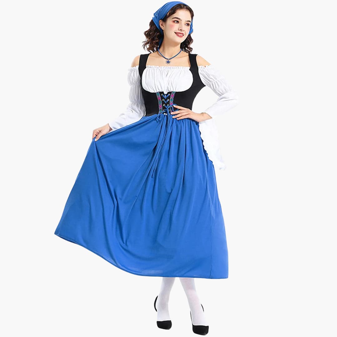 Besticktes Dirndl Mieder für Damen - Oktoberfest 2025