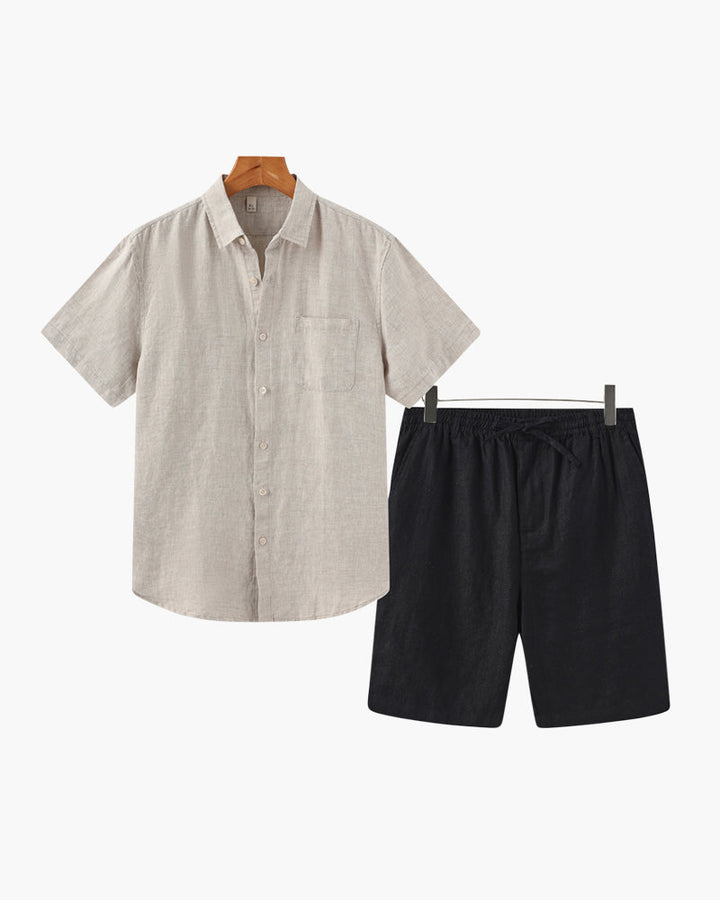 Sommer Co-Ord Set für Herren - Bequemes Freizeit Outfit
