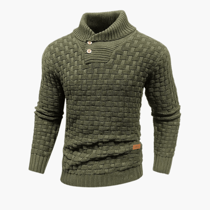 Warmer und stylischer Strickpullover für Herren - SchmiedeMode