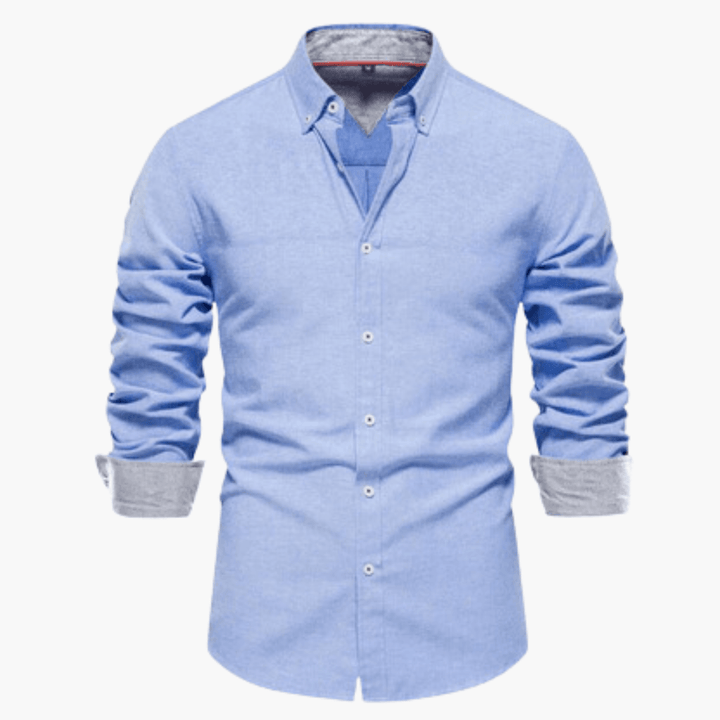 Bequemes Slim-Fit-Hemd für Männer - SchmiedeMode