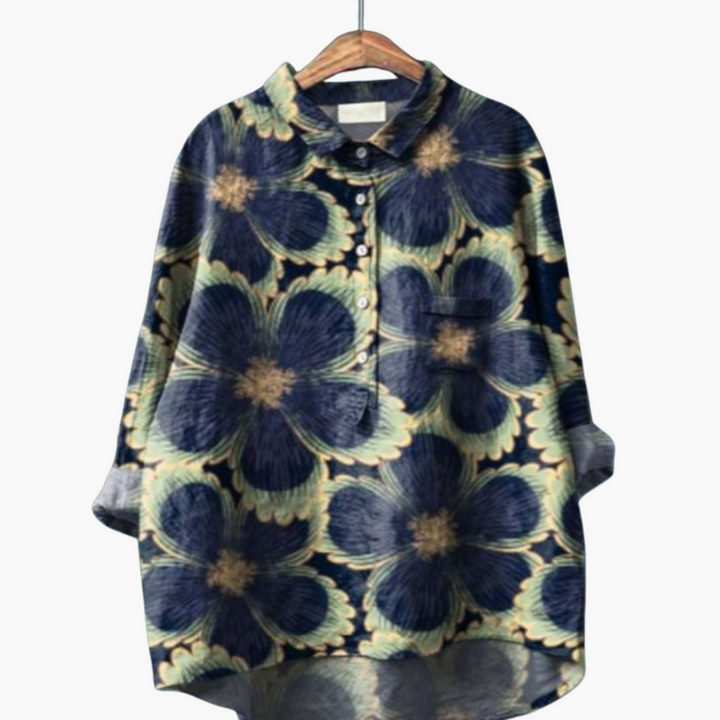 Elegante leichte Seidenbluse für Frauen - SchmiedeMode