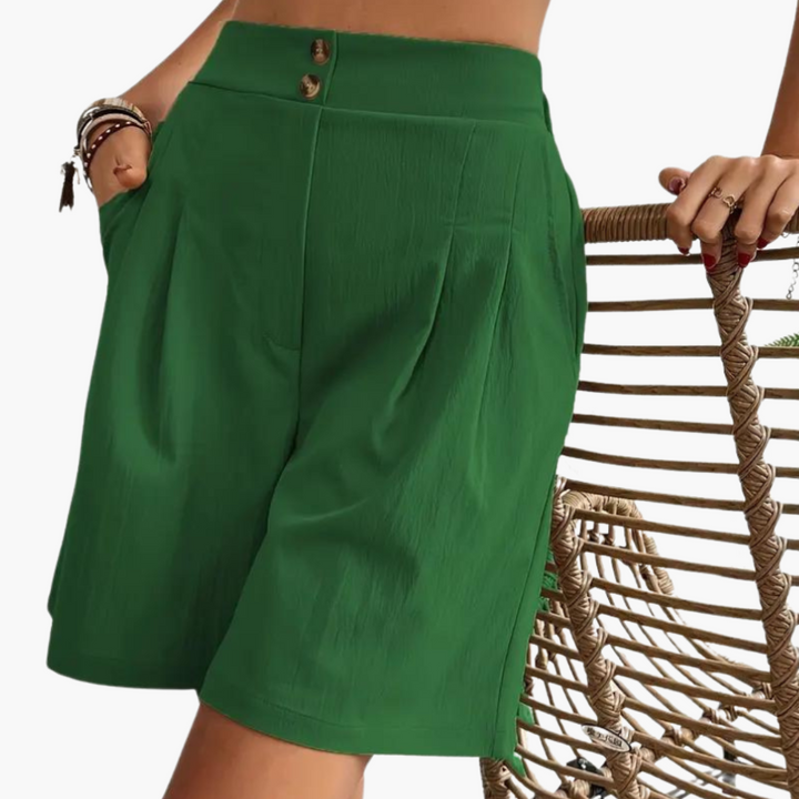 Ripp Crop Top mit Plisseerock für Damen – Sommeroutfit