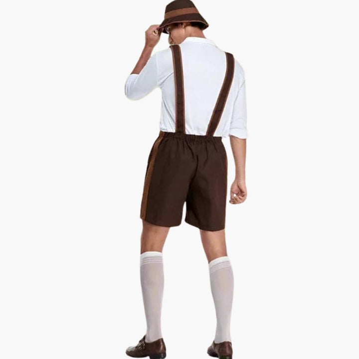 Bayerisches Lederhosen Kostümset für Herren - Oktoberfest 2025