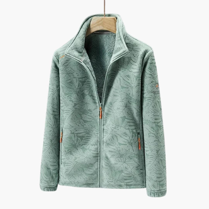 Unisex-Jacke mit Reißverschluss und Seitentaschen