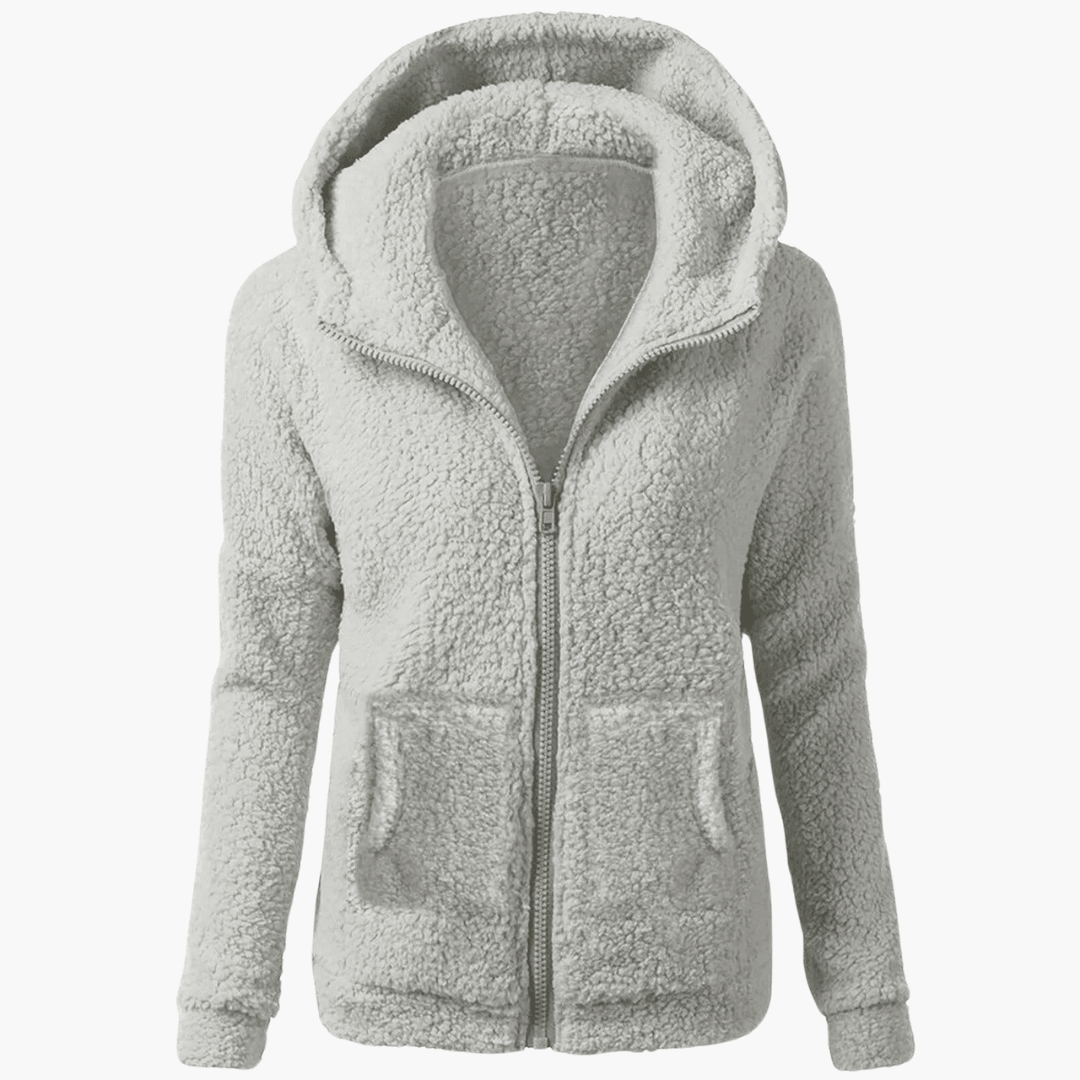 Luxuriöser Damen-Hoodie für lässige Eleganz - SchmiedeMode