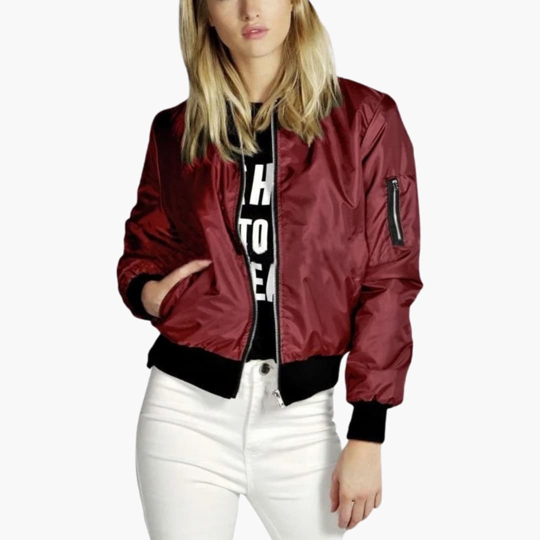 Langarm Bomberjacke für Damen