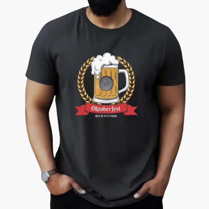 Oktoberfest 2025 Motiv T-Shirt für Herren