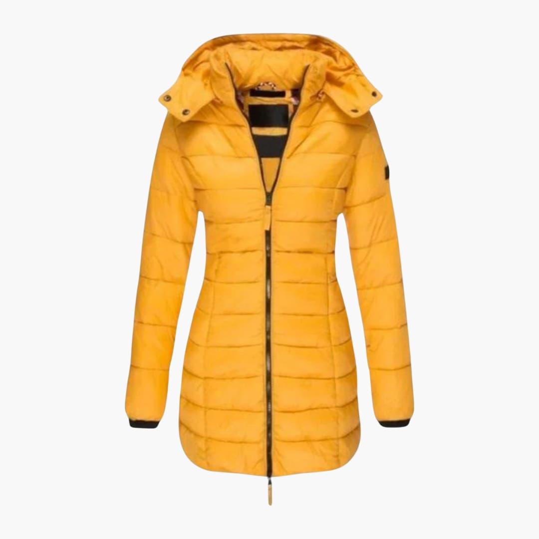 Warm gefütterter Wintermantel für Damen - SchmiedeMode