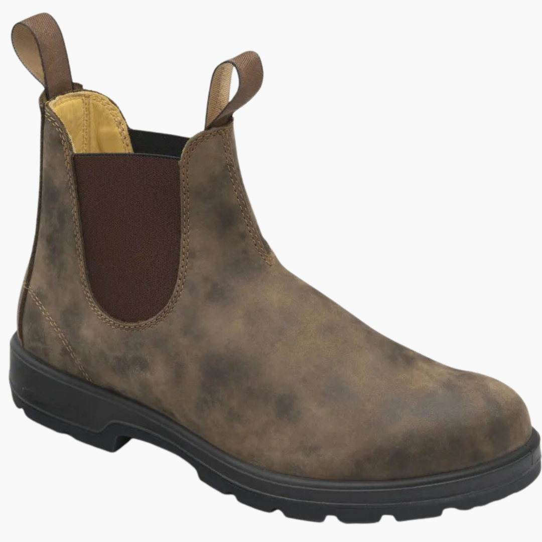 Herren Chelsea Stiefel mit Schaft und Einsätzen zum Hineinschlüpfen