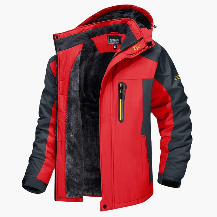 Wasserdichte, winddichte Outdoor-Jacke für Herren - SchmiedeMode