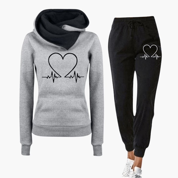 Bequemes Jogging-Set mit Hose für Frauen - SchmiedeMode
