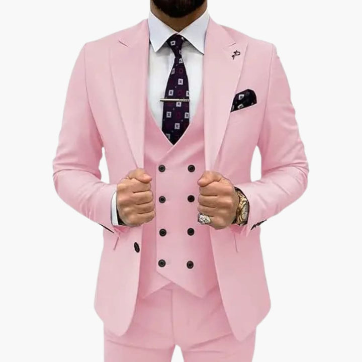 Herren Anzug dreiteilig mit Slim Fit für jede Saison