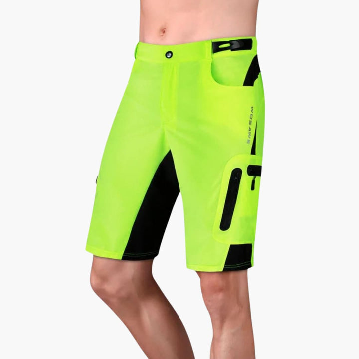 Herren Outdoor Shorts mit Reißverschlusstaschen für Sommer