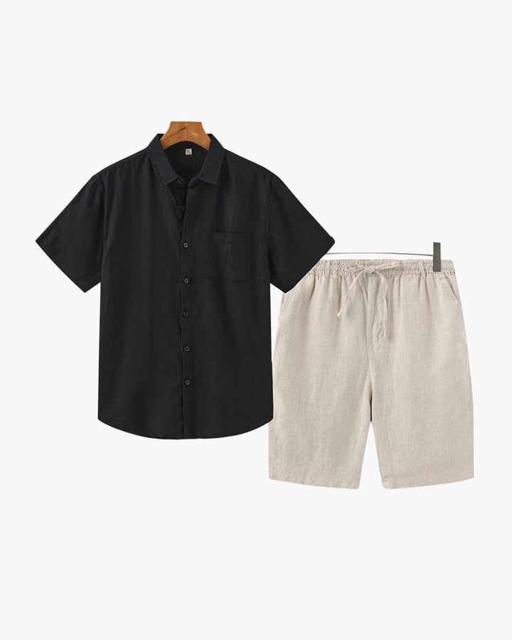 Sommer Co-Ord Set für Herren - Bequemes Freizeit Outfit