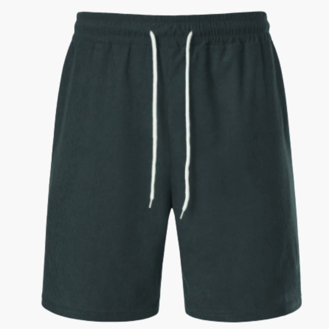 Herren Shorts aus Cord mit elastischem Bund für den Sommer