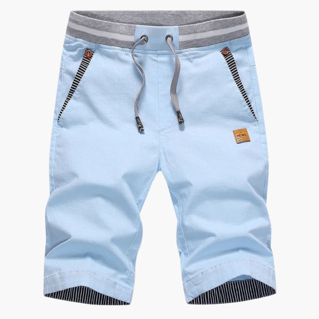 Herren Sommer Shorts mit Kordelzug und Seitentaschen