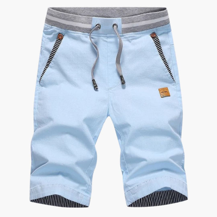 Herren Sommer Shorts mit Kordelzug und Seitentaschen
