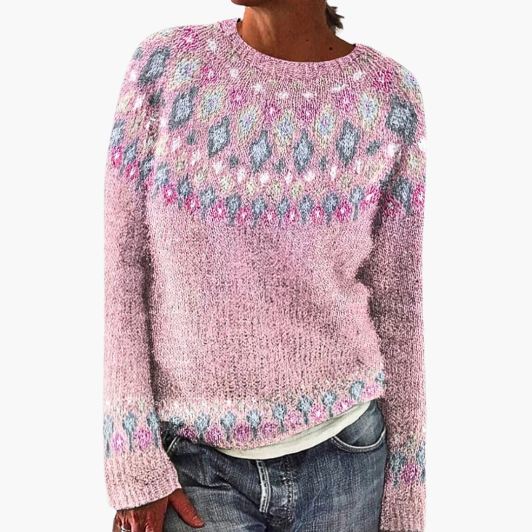 Gestrickter Pullover für Damen