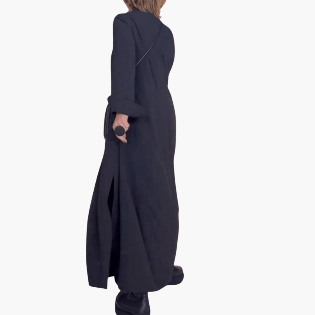 Elegantes, locker sitzendes, langes Kleid für Damen - SchmiedeMode