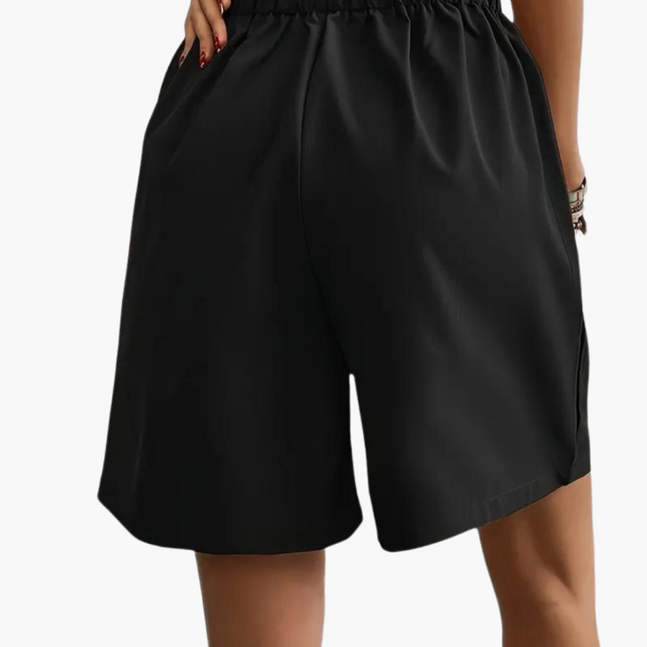 Ripp Crop Top mit Plisseerock für Damen – Sommeroutfit