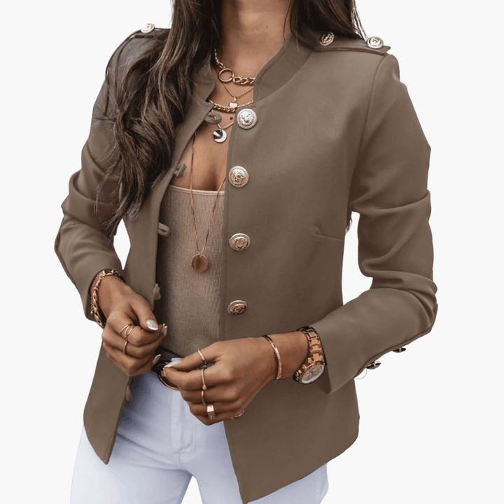 Schicke und raffinierte Herbstjacke für Frauen - SchmiedeMode