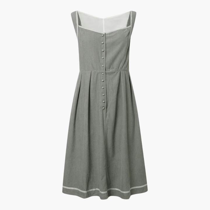 Midi mit Schleife für Damen - Langarm Trachtenkleid