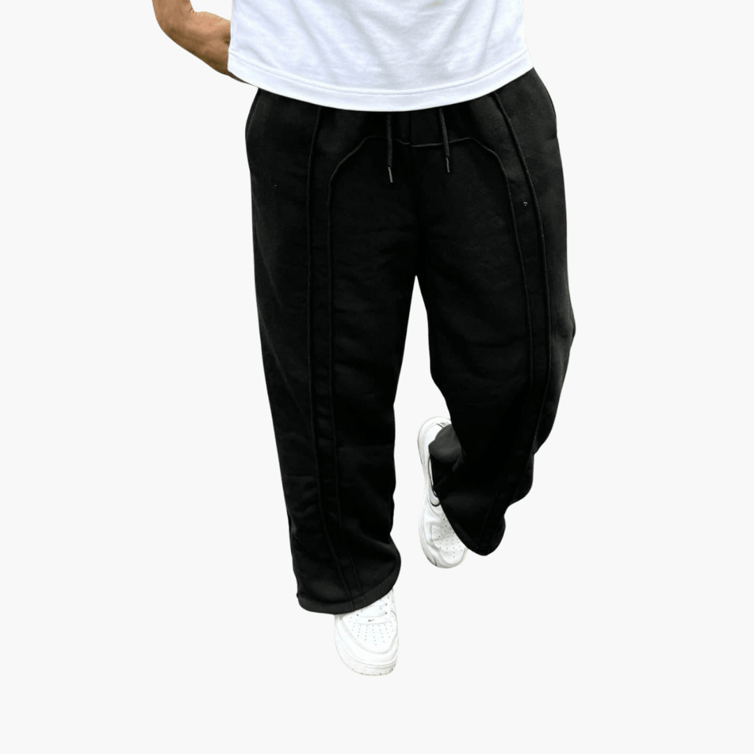 Trendige übergroße Streetwear-Sweatpants für Männer - SchmiedeMode