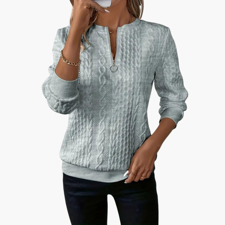 Moderner Strickpullover für Damen - SchmiedeMode