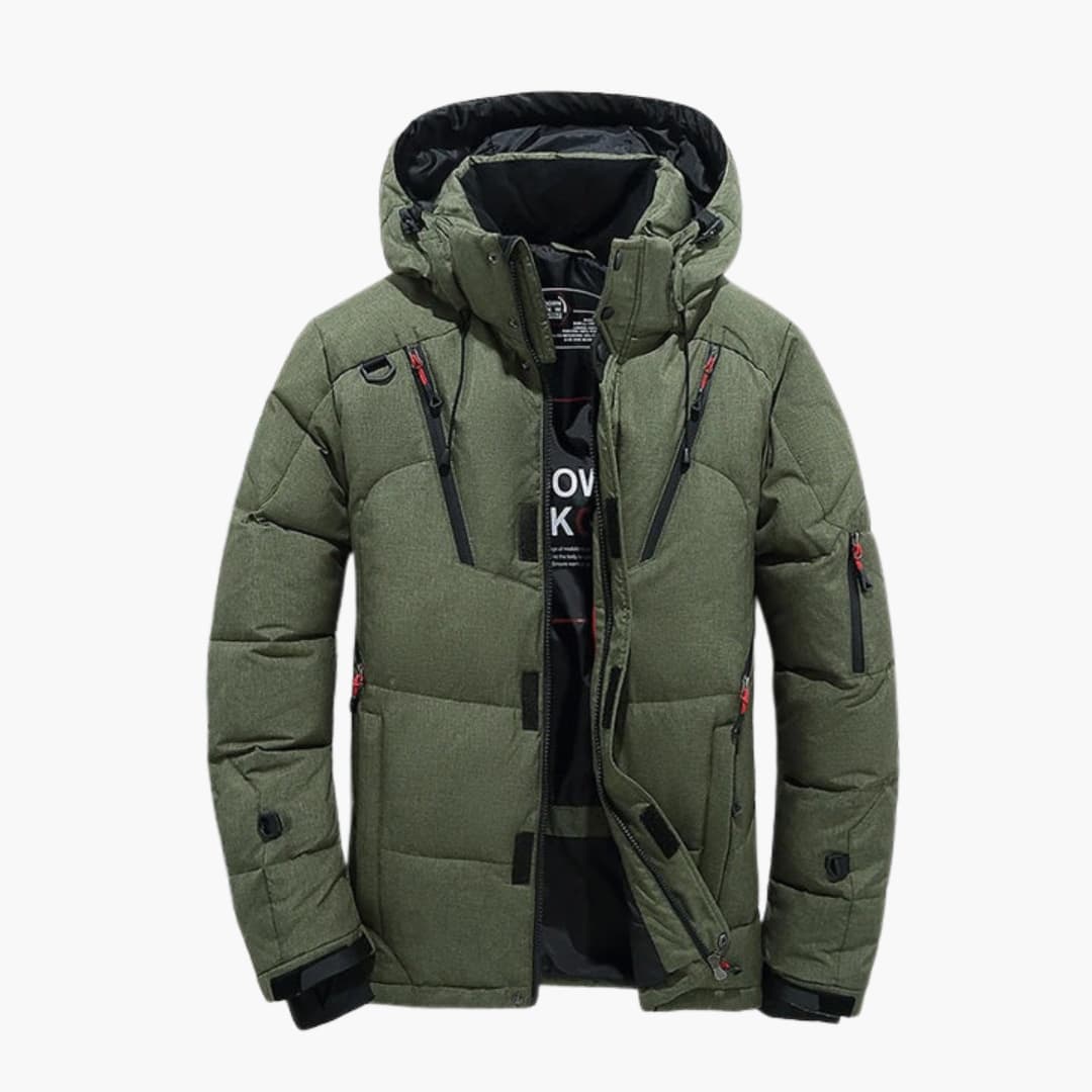 Gesteppt Daunenjacke für Herren