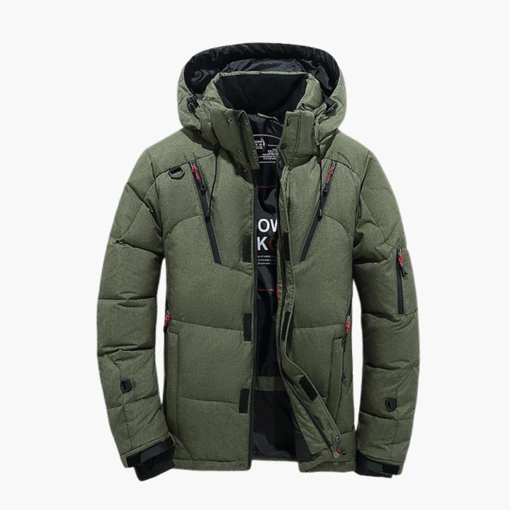 Gesteppt Daunenjacke für Herren