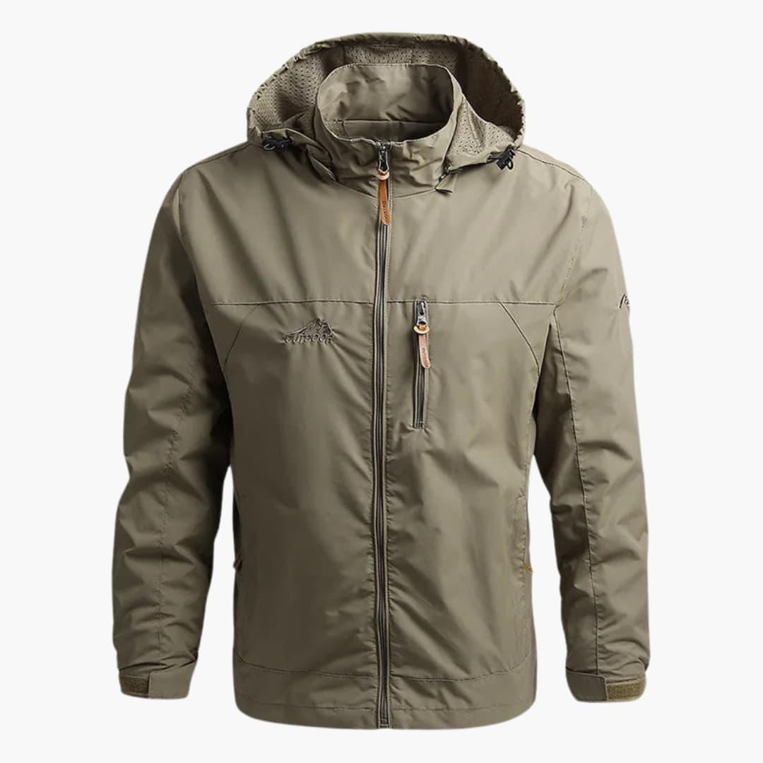 Bequeme wasserdichte Outdoor-Jacke für Männer - SchmiedeMode