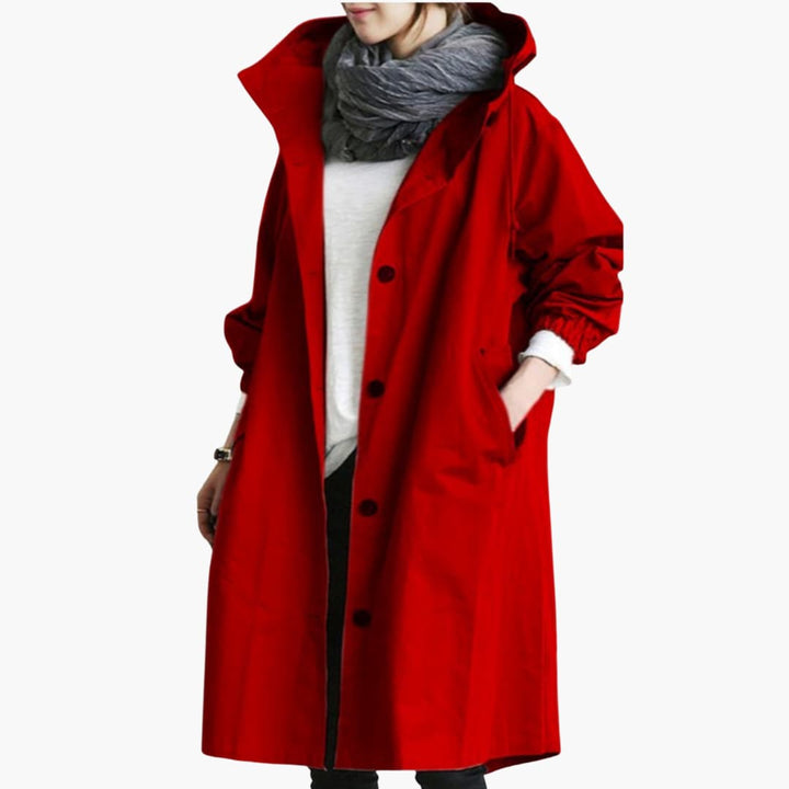 Langer Trenchcoat für Damen