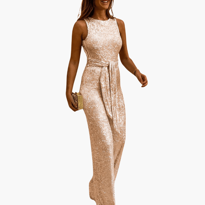 Stylischer Glitzer Jumpsuit für Frauen - SchmiedeMode